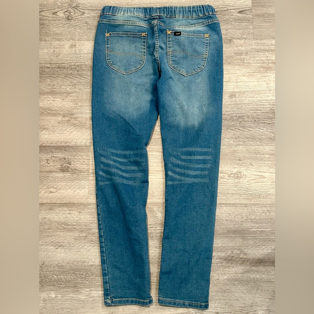 Lee Drawstring Mid Rise Jeggings - Picture 3 of 4
